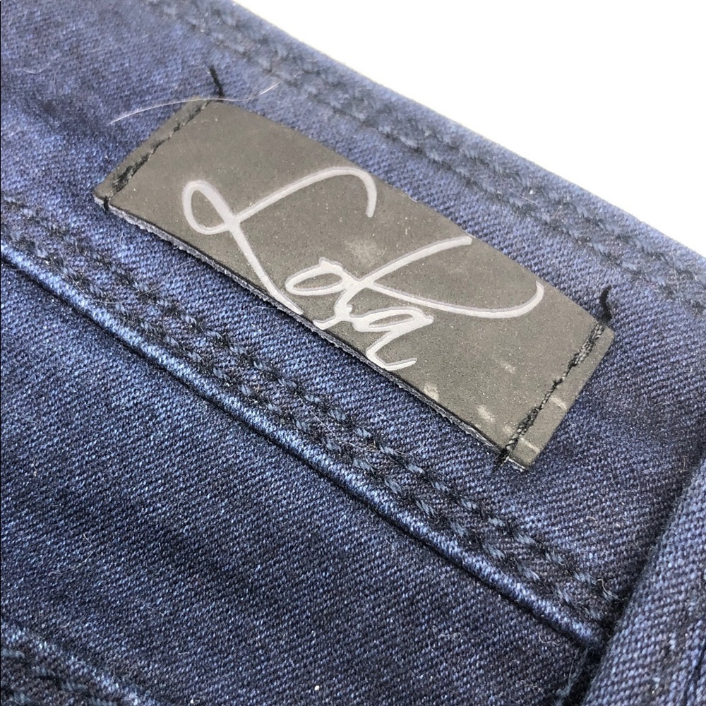 LOLA NAVY KATE MTB HIGH-RISE STRAIGHT JEANS 10/31x32 ⭐️ - Picture 3 of 15